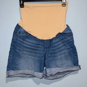 Maternity Jean Shorts